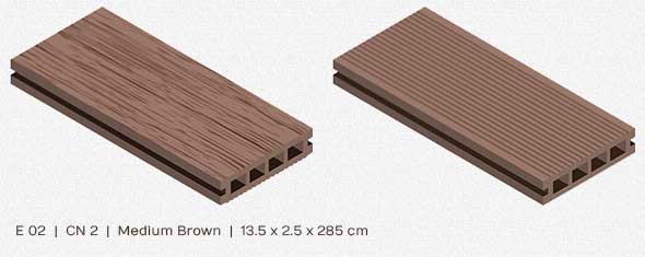WPC Outdoor Decking WPC E-02 CN-02