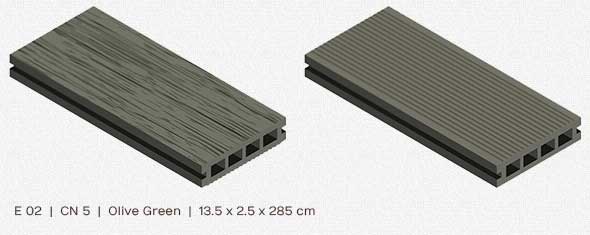 WPC Outdoor Decking WPC E-02 CN-04